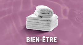 white towels stack up