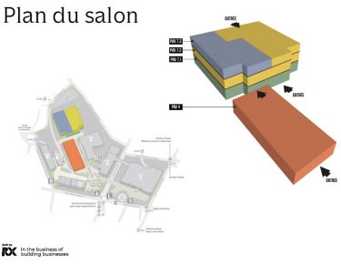 Plan global du salon Equiphotel